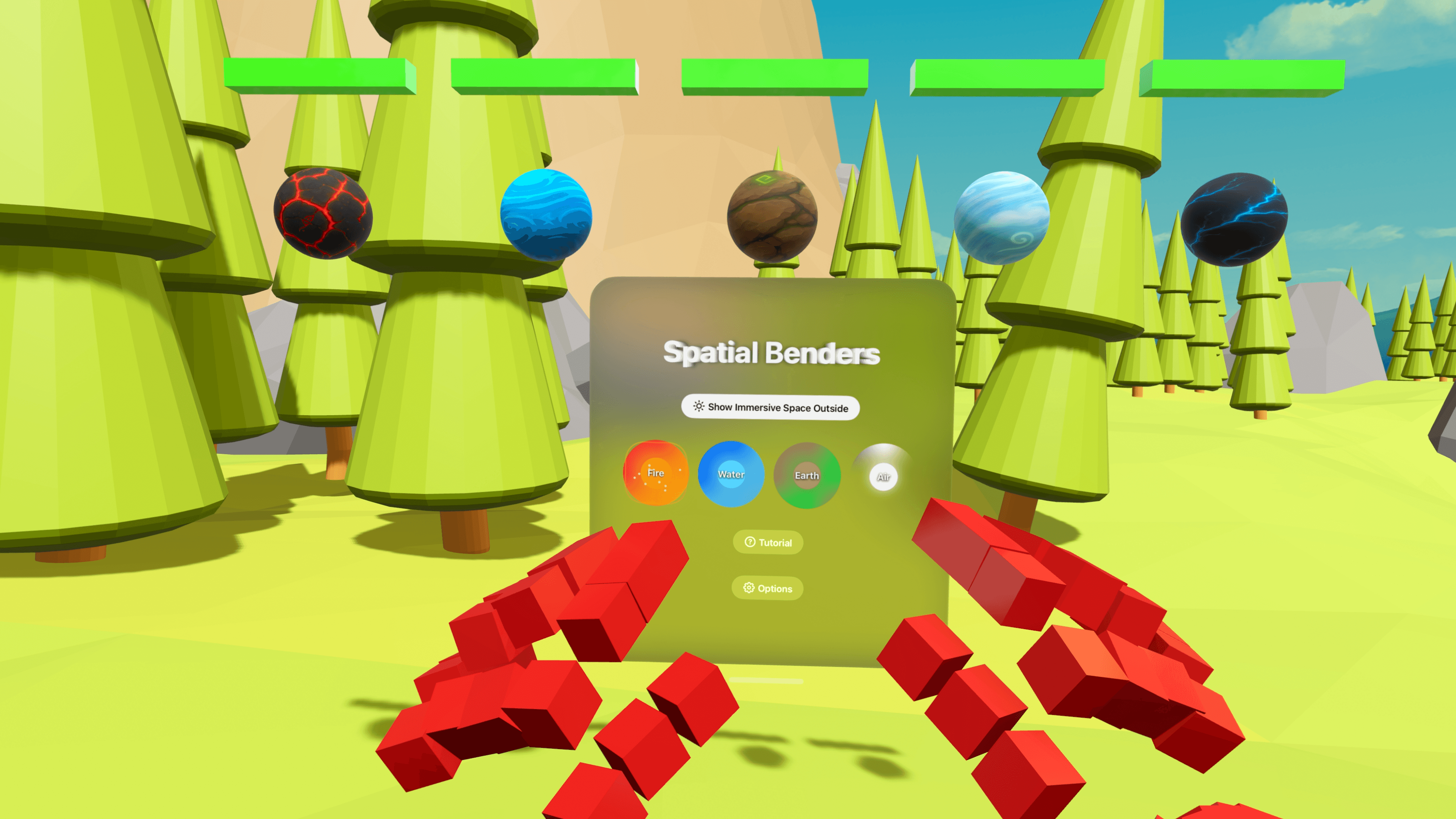 Spatial Benders app screenshot