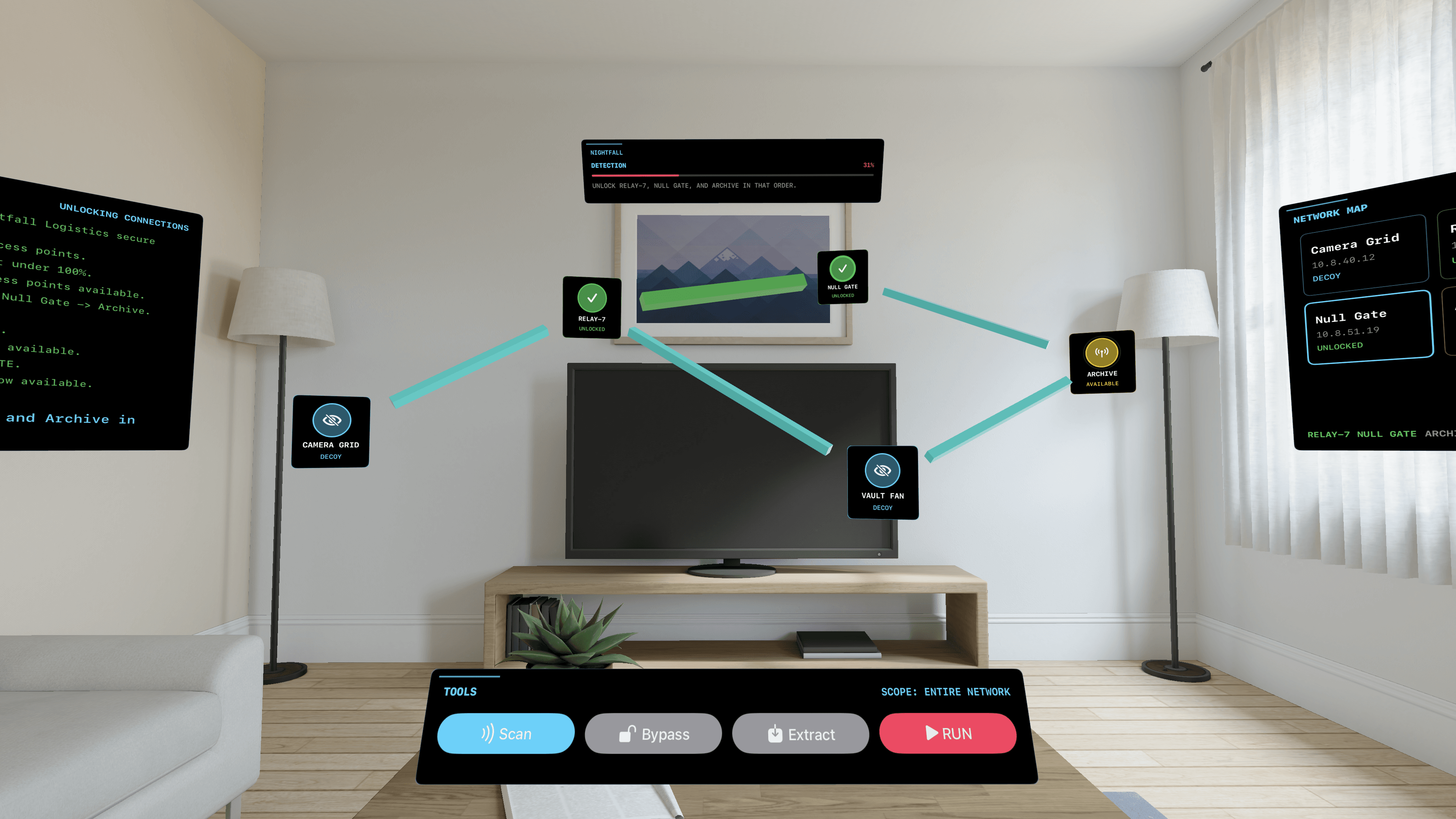 Spatial Breach app screenshot