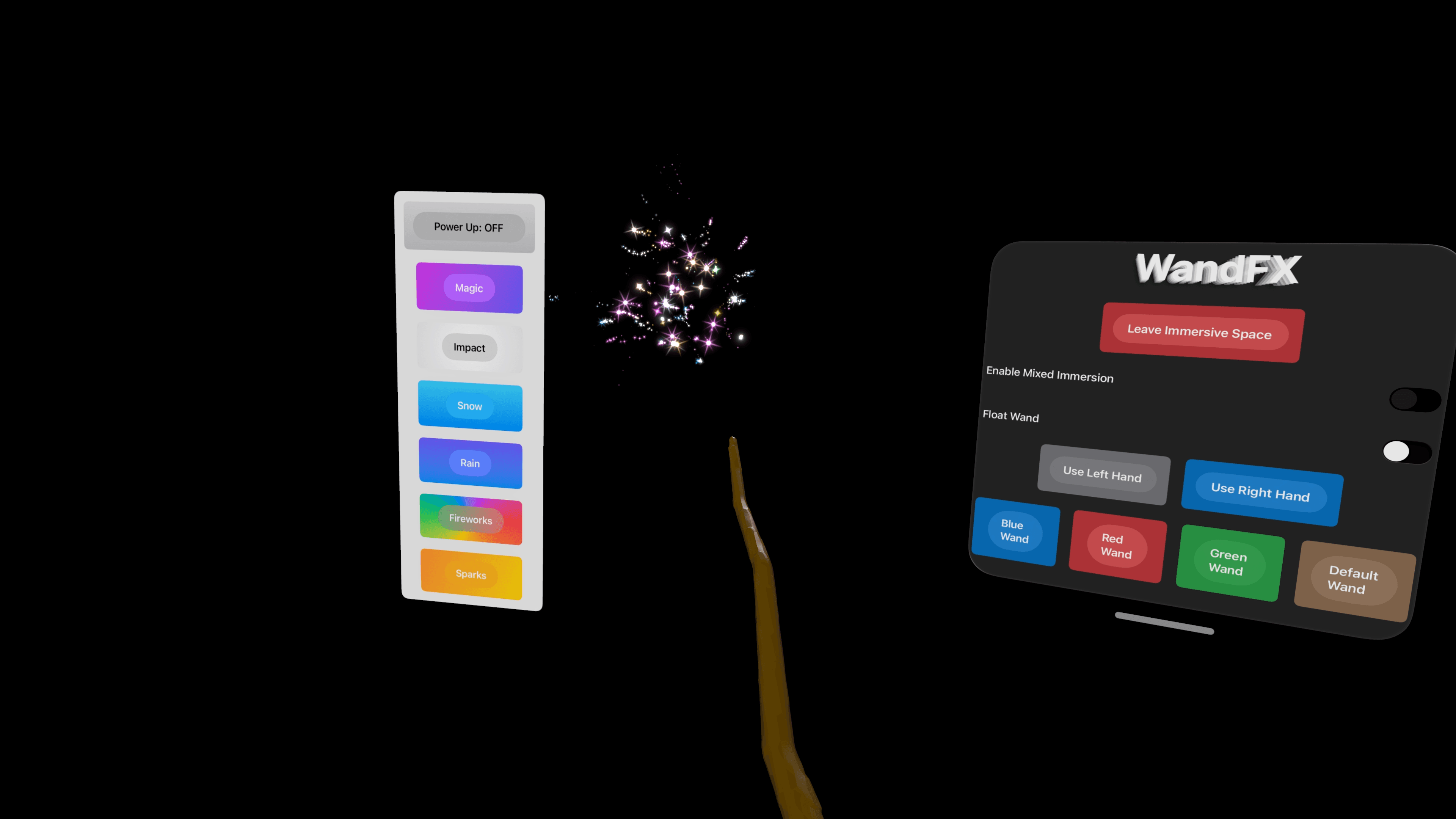 WandFX app screenshot